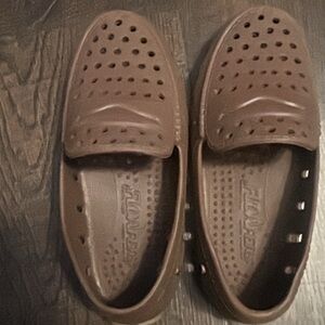 Kids Brown Slip-On Loafers — Lightweight Casual Slip-Ons